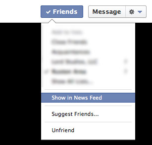 Facebook Unsubscribe News Feed